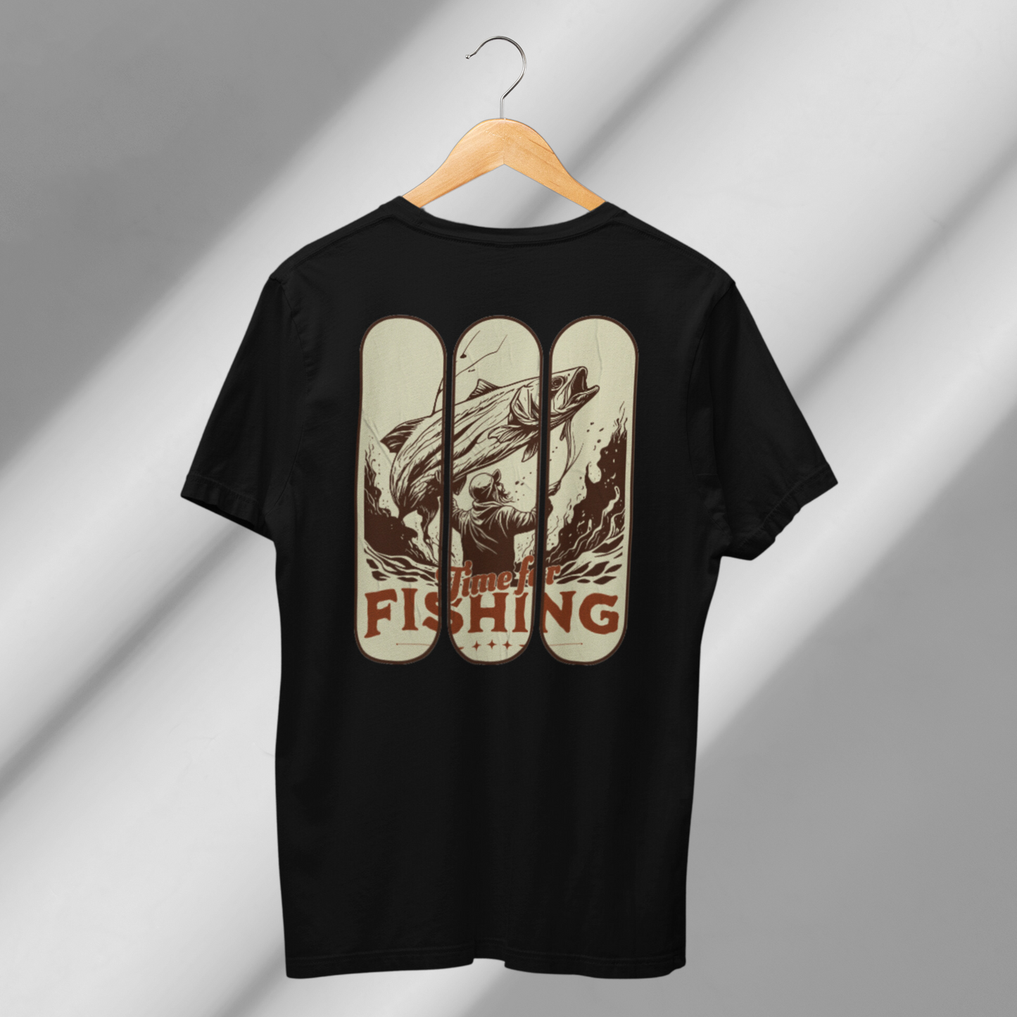 CAMISETA TIME FOR FISHING | ESTAMPA NAS COSTAS