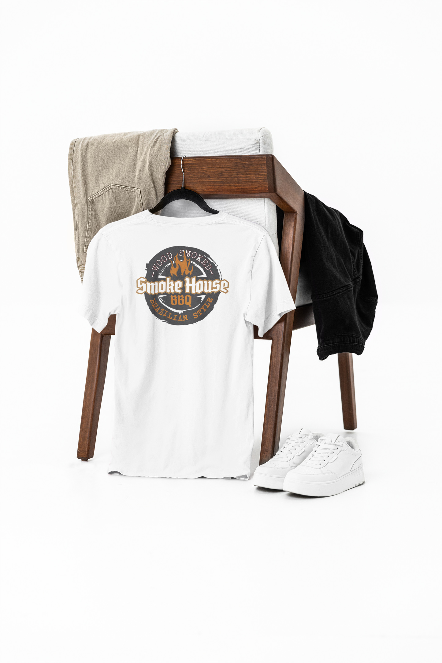 CAMISETA SMOKE HOUSE | ESTAMPA NAS COSTAS