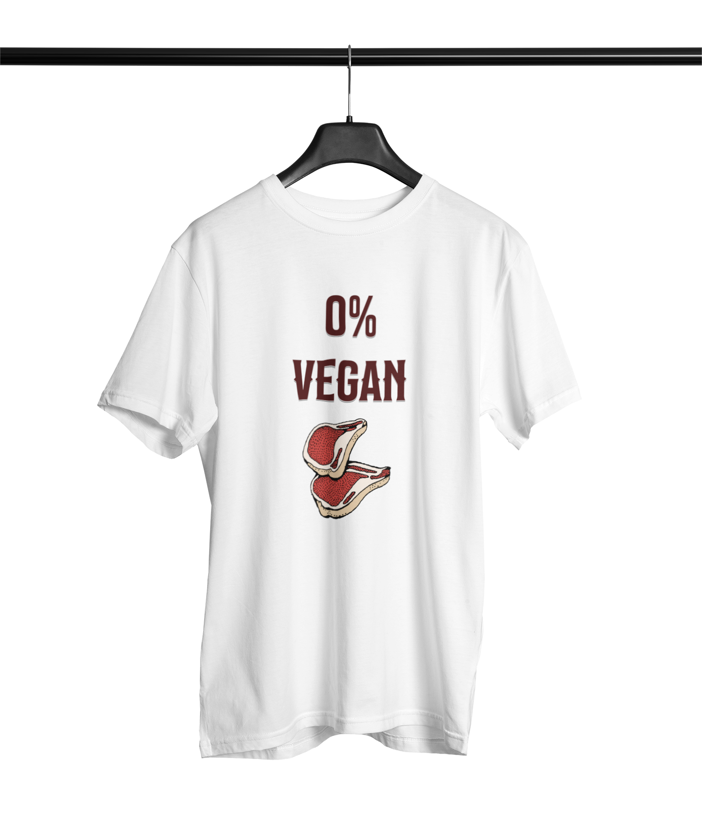 CAMISETA 0% VEGAN