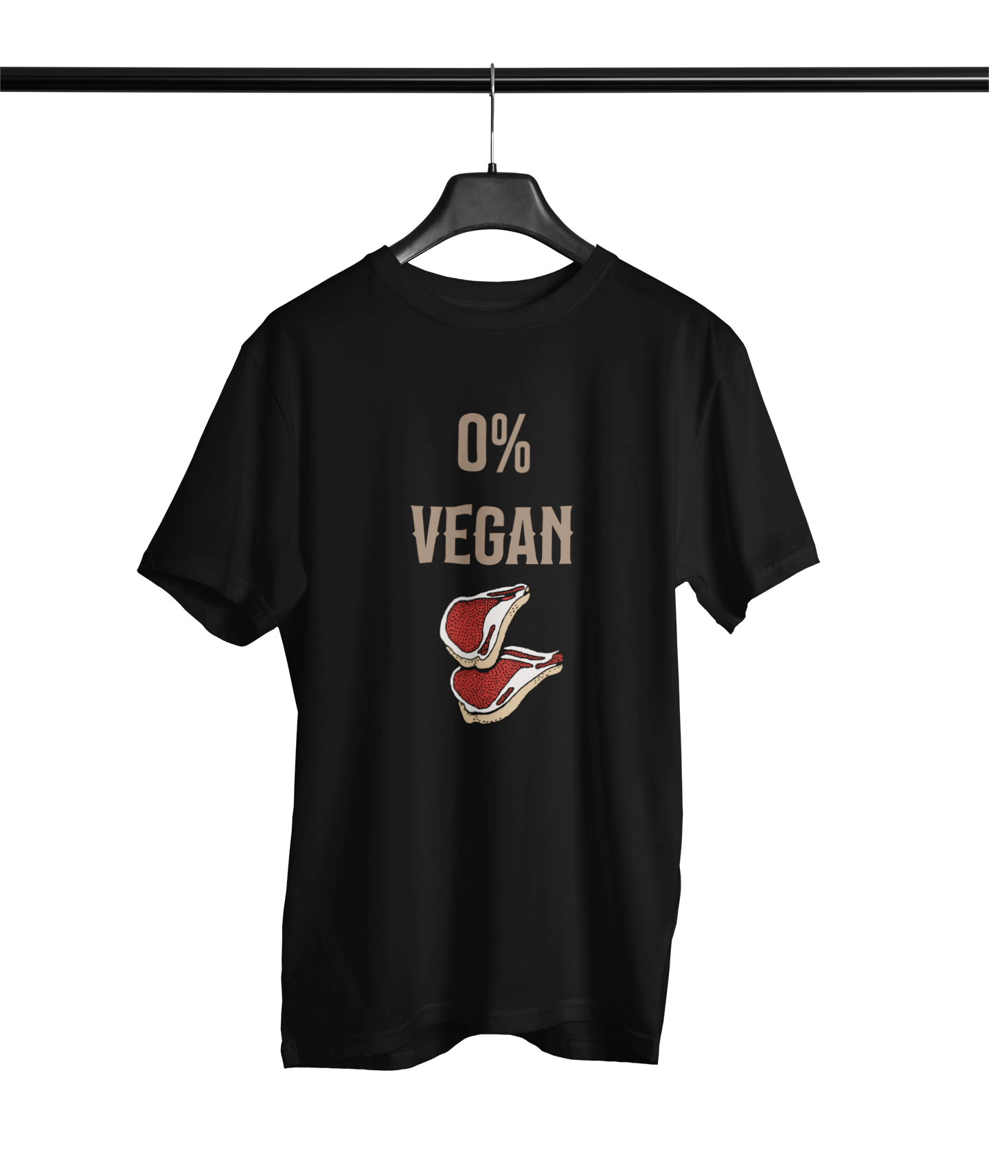 CAMISETA 0% VEGAN
