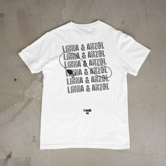 CAMISETA LINHA E ANZOL | ESTAMPA NAS COSTAS