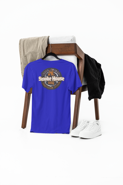 CAMISETA SMOKE HOUSE | ESTAMPA NAS COSTAS