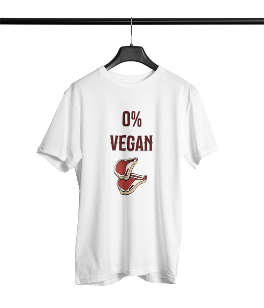 CAMISETA 0% VEGAN